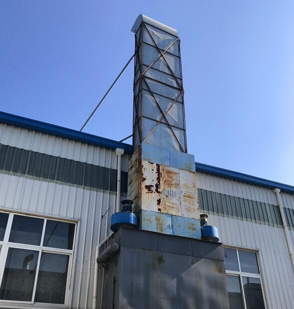 废气治理工程现场